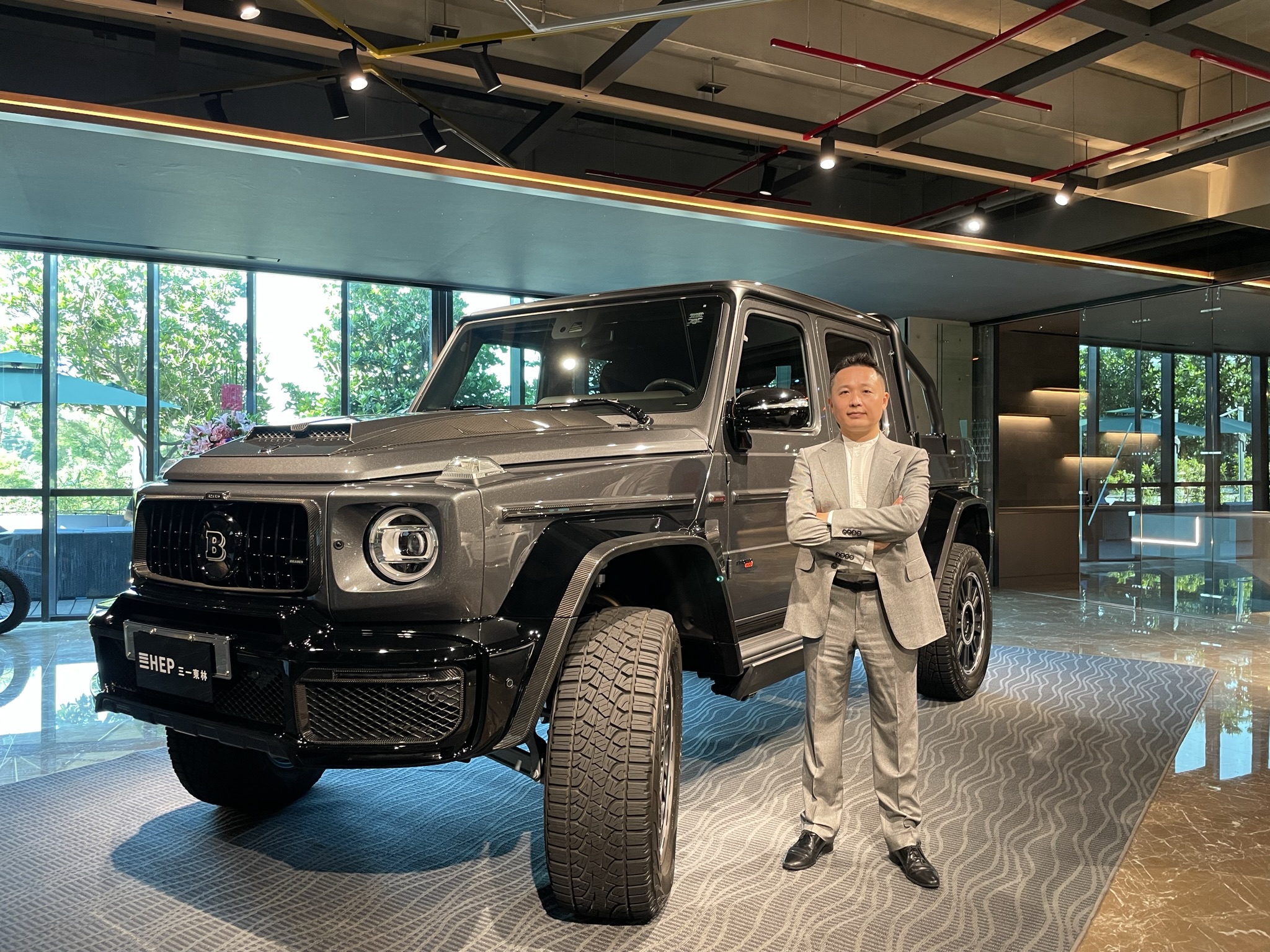 三一東林表示，已與中國上汽改裝簽訂合作意向書，雙方將共同製造獨家電動車改裝成車品牌。（三一東林提供）