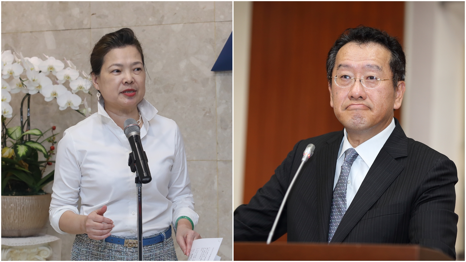 王美花確診，其配偶顧立雄快篩陰性。（本刊資料照）