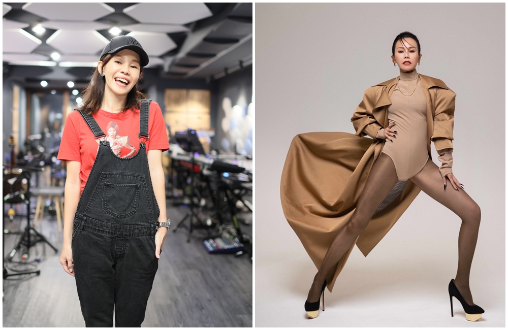 彭佳慧為演唱會備戰，積極健身挑戰55公斤舉重。（寬宏藝術）