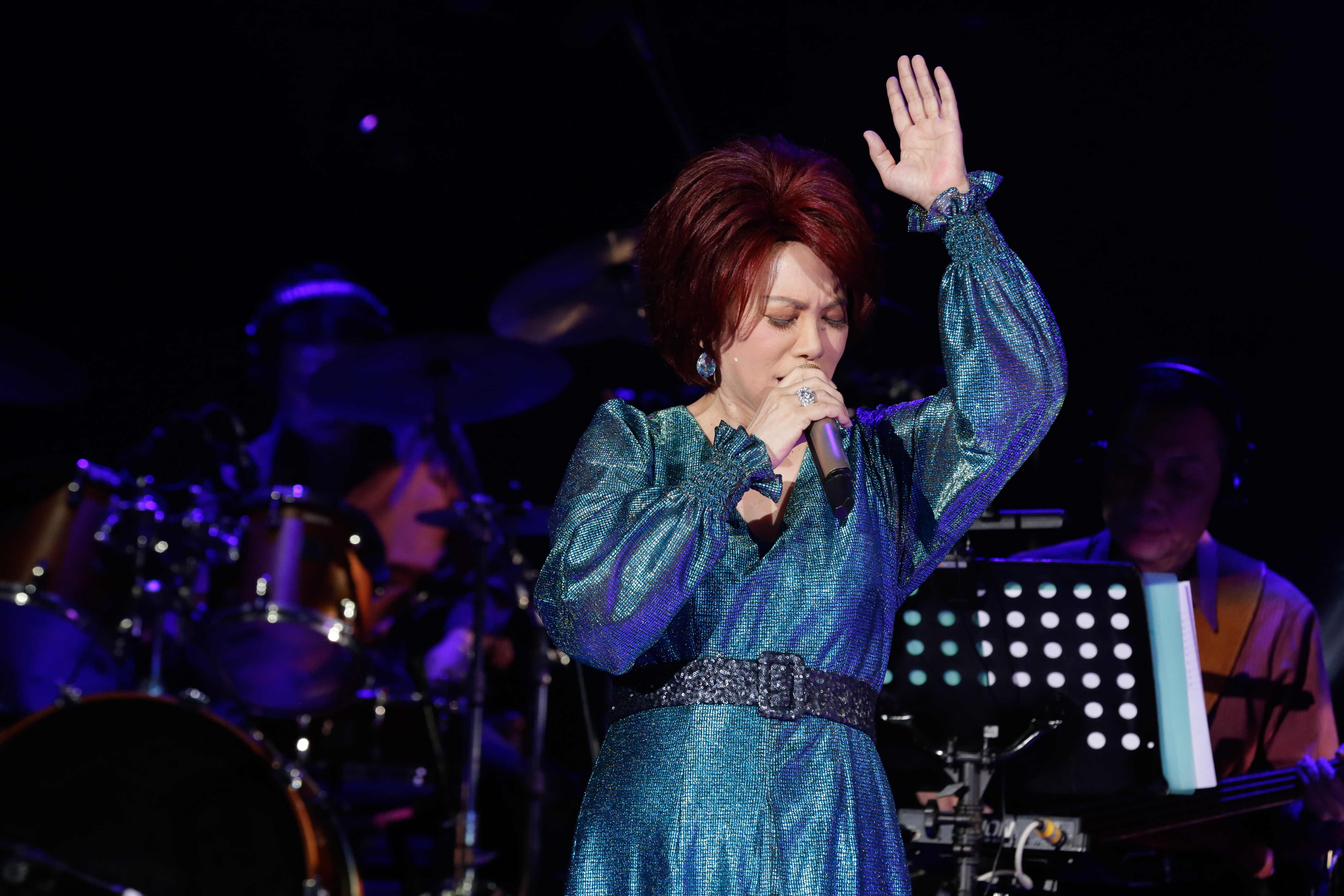 蔡琴以「見男朋友」的心情形容與久違歌迷相會的感受。