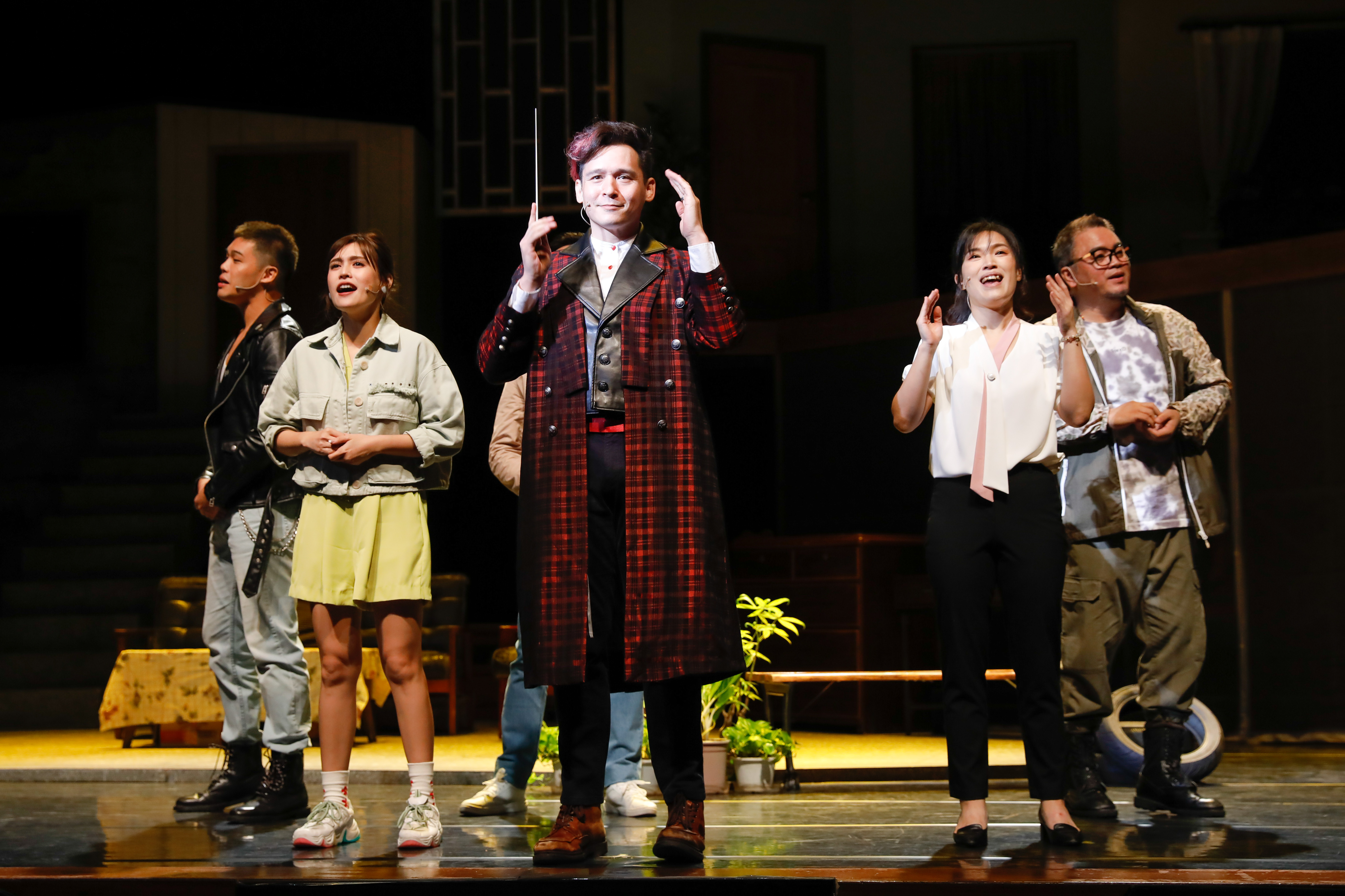 彩排記者會上，魏君佑、夏宇童、倪安東、賴盈螢（辣子）、王鏡冠合力演出，要觀眾丟開副能量。