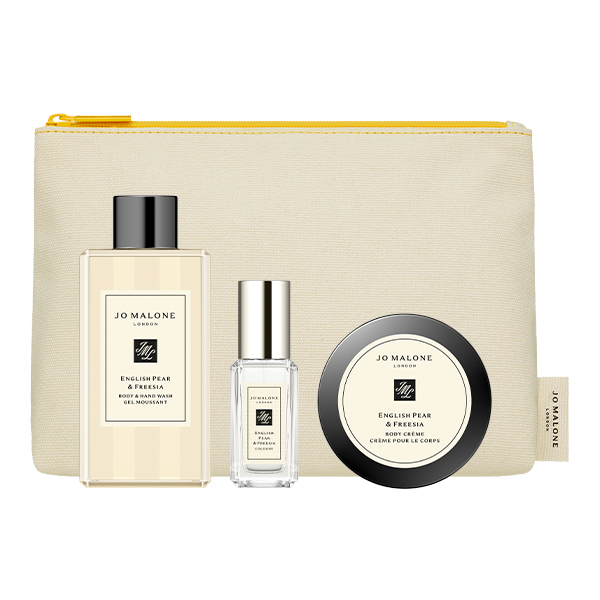 英國梨與小蒼蘭奢華糅香旅行組。NT$2,800(Jo Malone London提供)