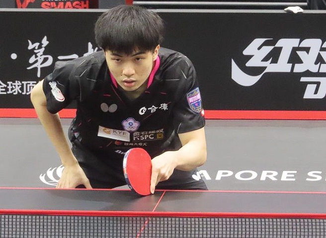 桌球好手林昀儒今在WTT男單遭德國好手逆轉，以亞軍坐收。（翻攝自林昀儒IG）