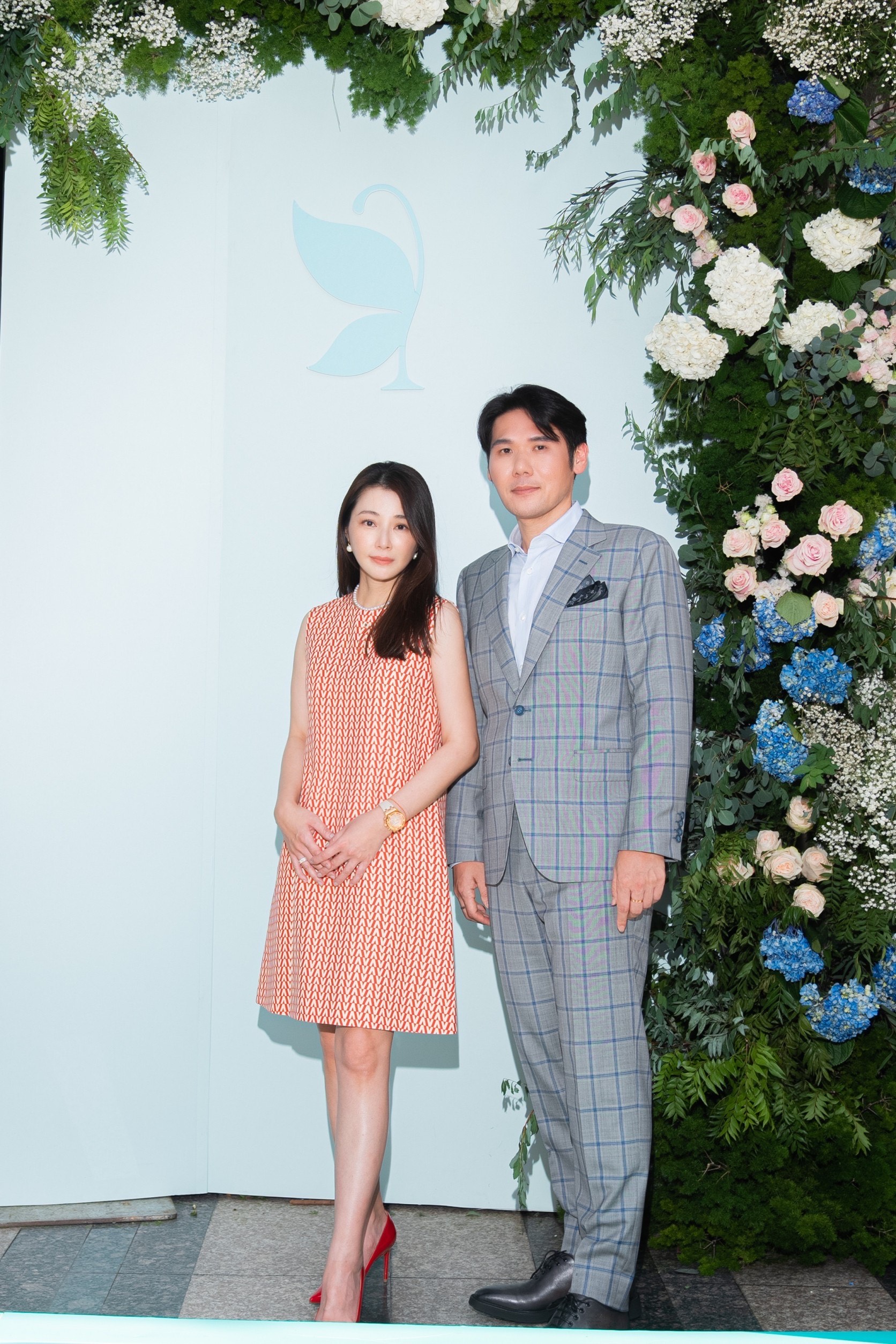 陳怡蓉與老公薛博仁結婚滿6年。（聖緹雅提供）