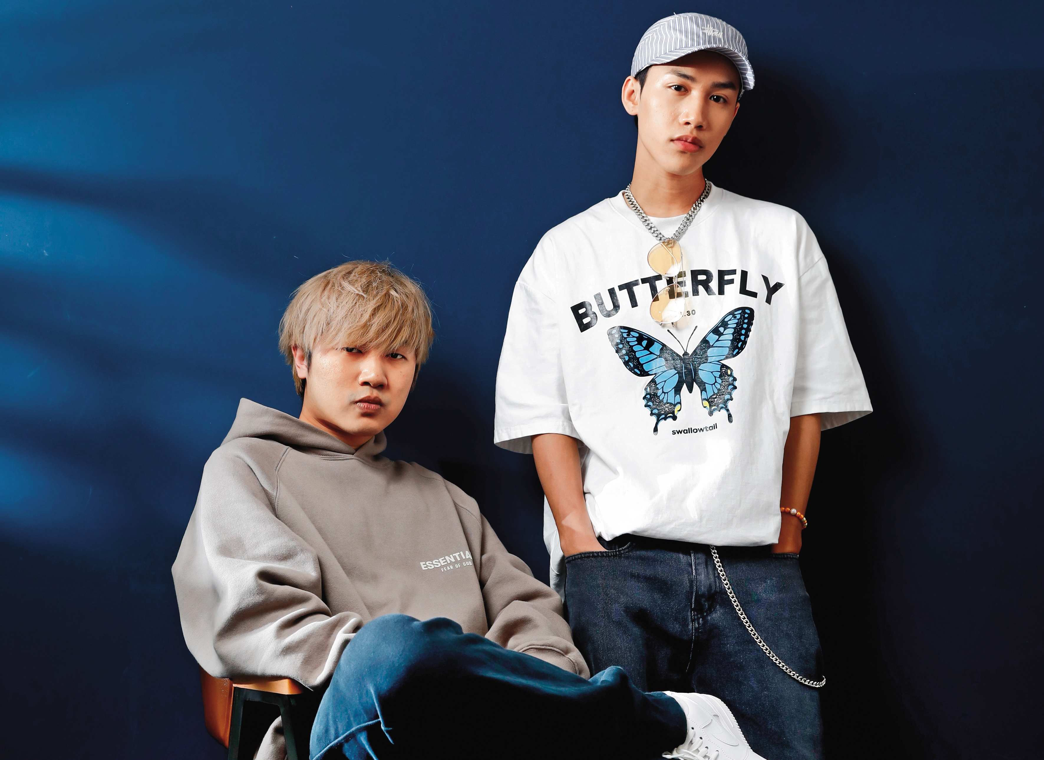 巴比（右）與彭柏邑因為《原子少年》的合作，對歌唱、製作的未來有更多想法。