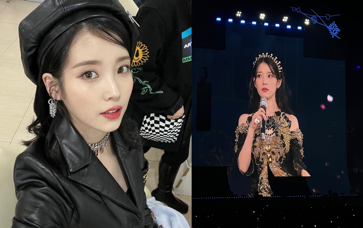 韓國女星IU坦承耳朵出問題長達1年。（翻攝IU IG）