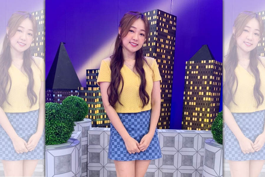 詹子晴因不懂拒絕，出國行李箱塞滿代購品。（衛視中文台提供）