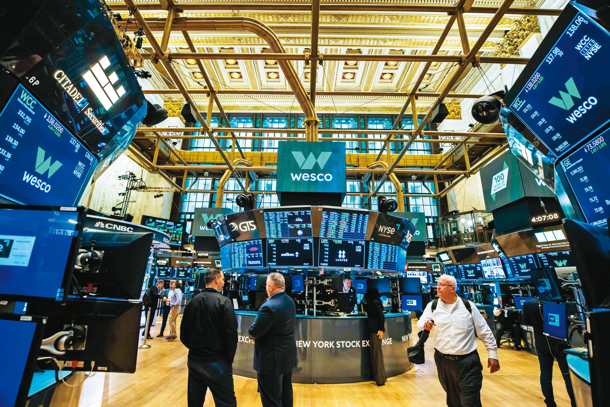 即將進入美股第3季財報季，企業恐發布不如預期的財報，投資人應避開風險。 （翻攝NYSE臉書）