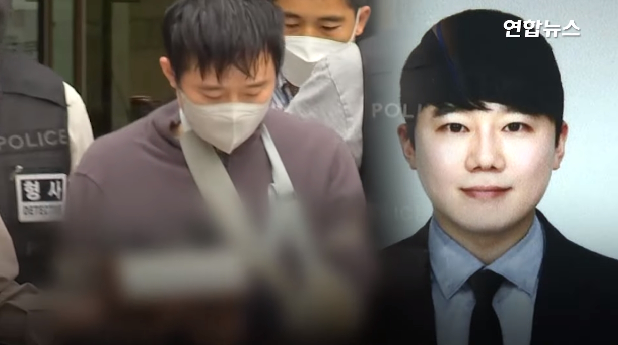 全周煥因犯罪性質惡劣且有再犯可能，被南韓警方公開身分與照片。（翻攝自韓聯社 YouTube）