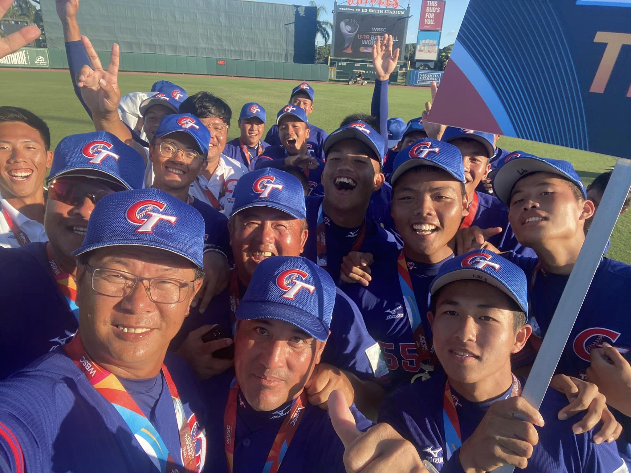 U18台灣小將一路過關斬將，最終抱回亞軍。（翻攝自周宗志臉書）