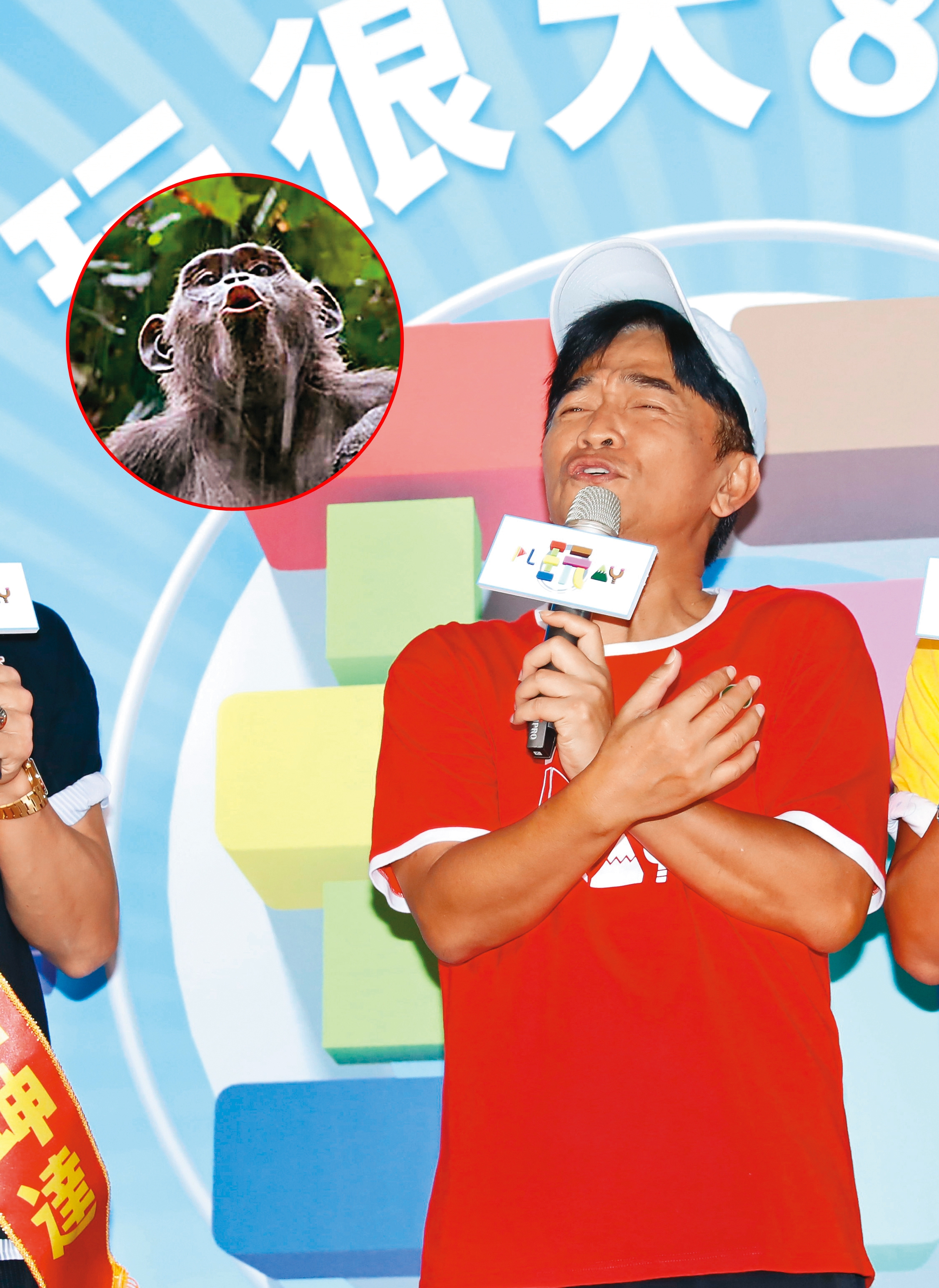 抓到了！吳宗憲是Local King…Kong。真是見鬼啦～（憲哥口吻）（翻攝自維龍加國家公園官網）