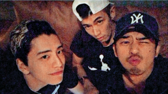 陳柏霖（右起）和柯震東、王大陸是好哥兒們，之前柯震東曾放上3人的聚會畫面。（翻攝自柯震東IG）