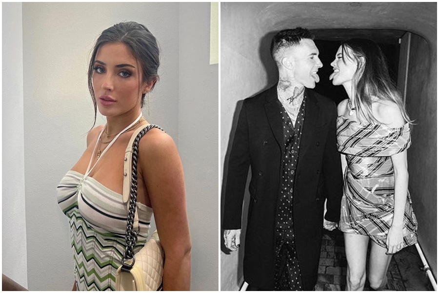 Summer(左)拍短影片爆料與魔力紅主唱亞當李維(右圖左)維持超過1年婚外情。(左圖翻攝自IG@summerstroh,右圖翻攝自IG@adamlevine)