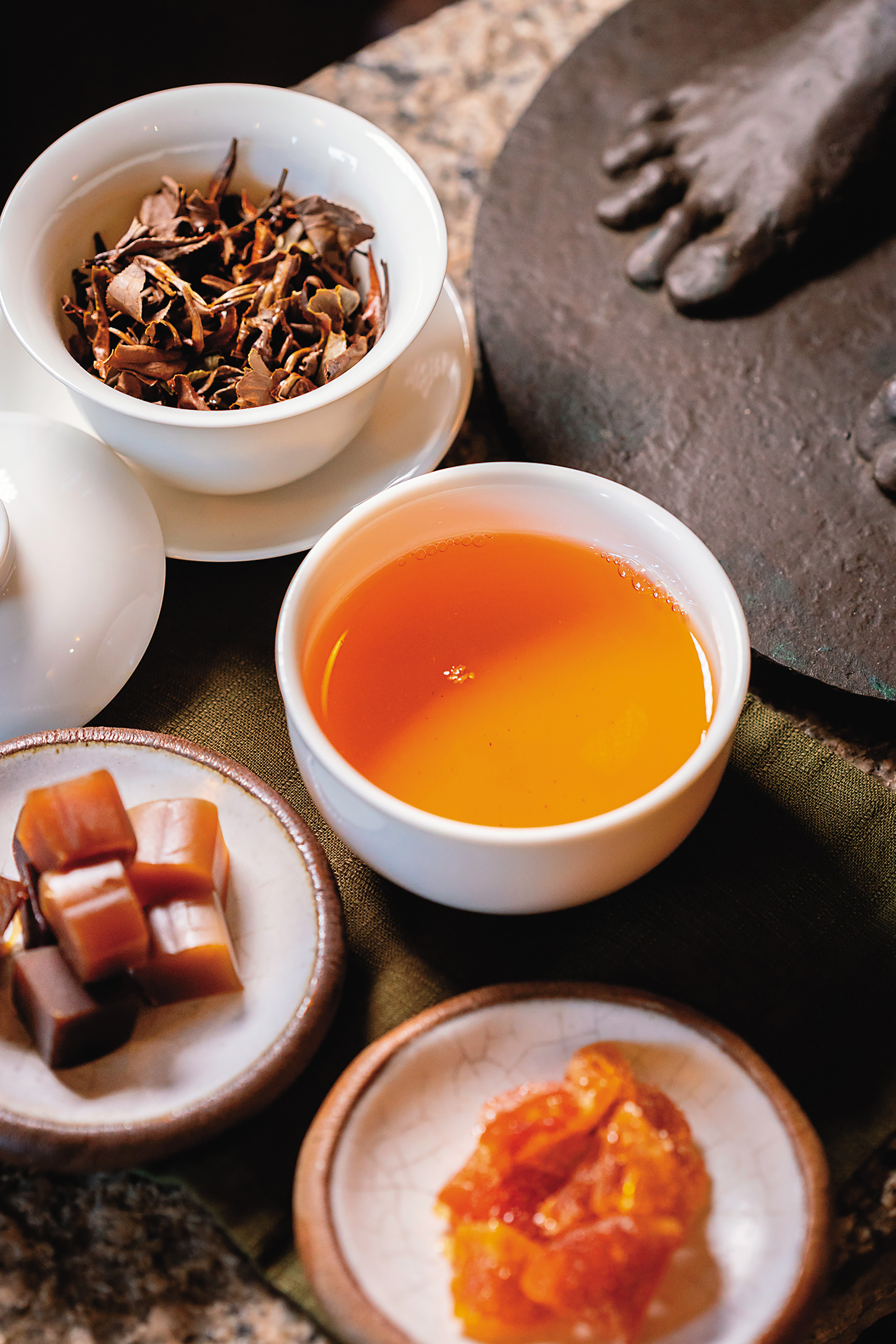 若想一次品嘗多種茶葉風味，這裡也提供單杯品飲。（依茶葉類別40～100元／杯）
