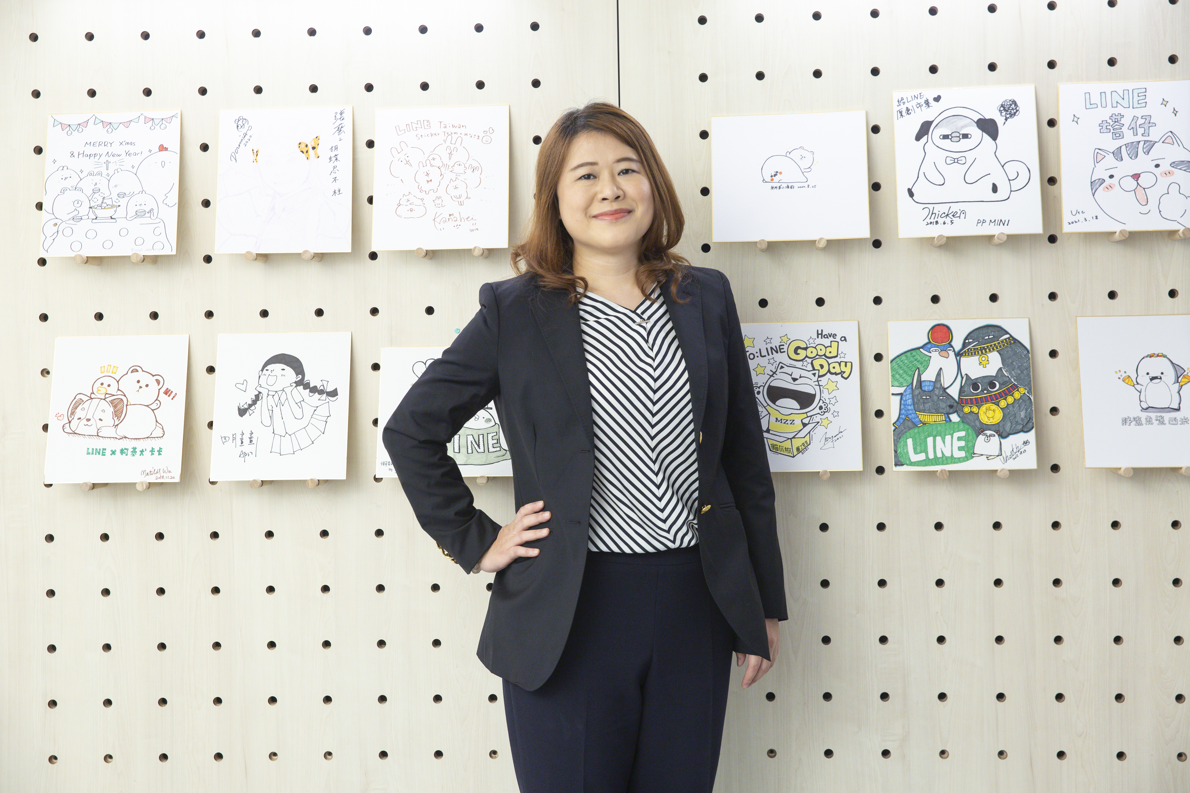 呂苔君指出，LINE貼圖推出「訂閱制」是因應使用者的需求。