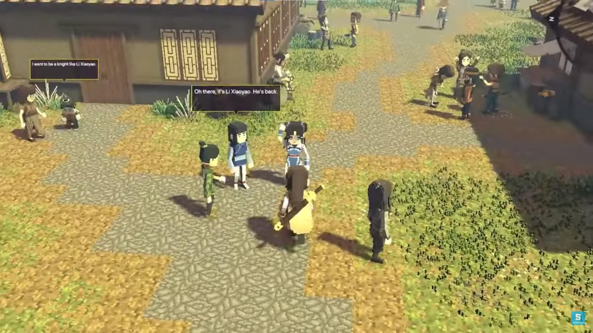 大宇與《The Sandbox》合作，用旗下經典IP打造「元宇宙大宇樂園」。（翻攝自TheSandboxGame YouTube頻道）