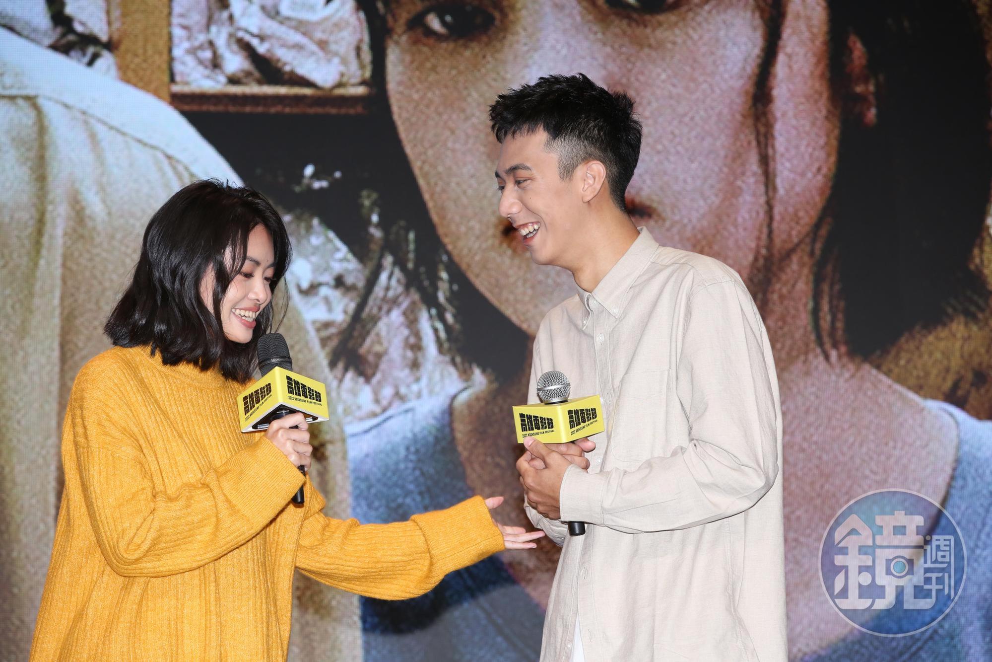 金鐘最佳新人游珈瑄與素人演員曾皓澤飾演一對小情侶,攜手搞笑演出。