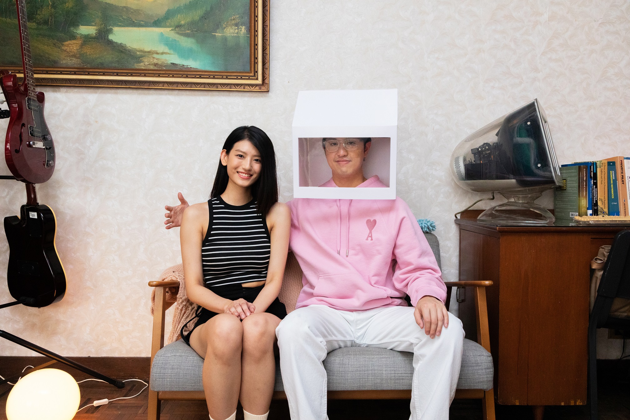 自認有工具人特質願當未來女友的「小叮噹」，主動幫女友背包、備衛生棉、洗內衣褲都OK。（無限延伸提供）