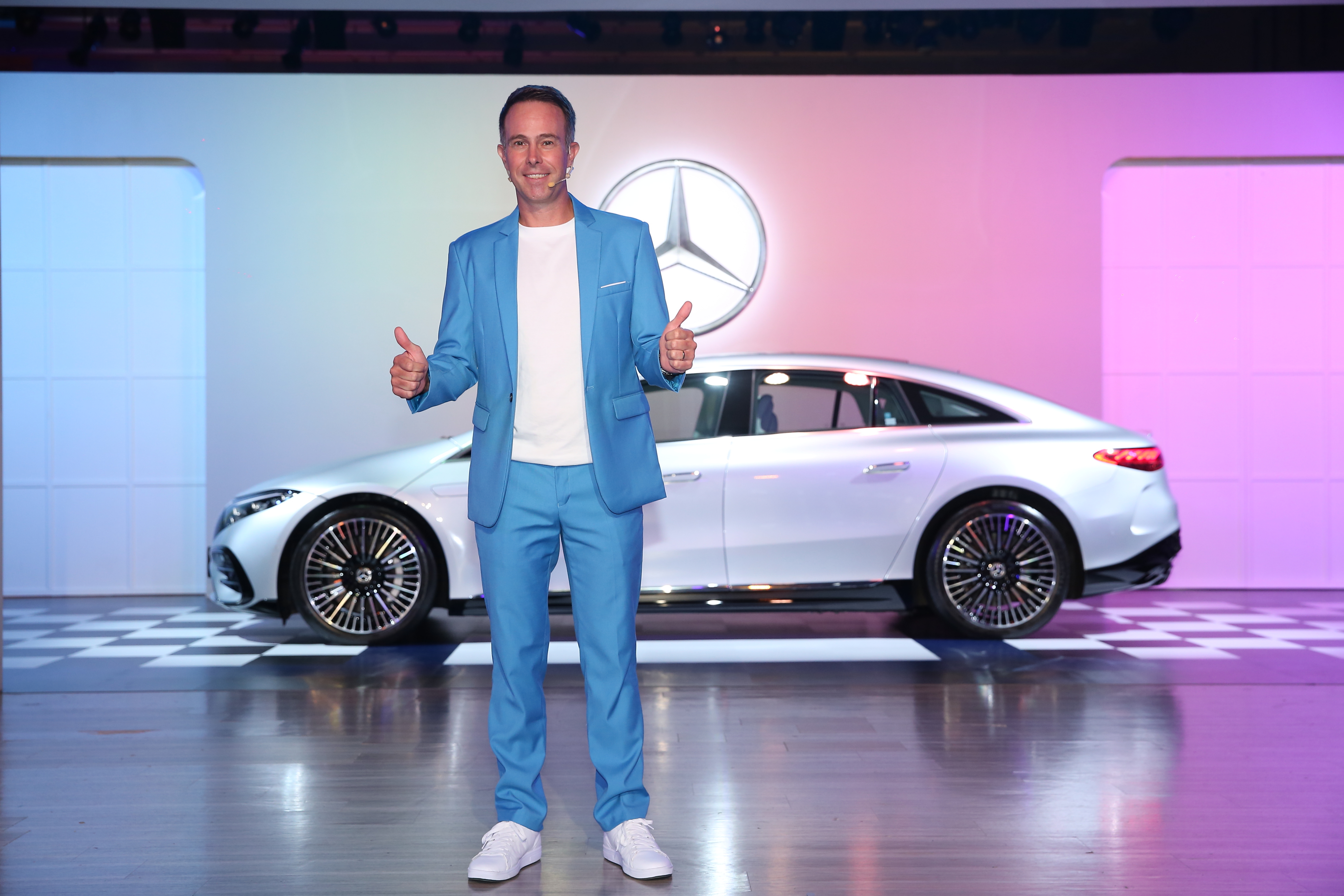 賓士台灣總裁畢立思。