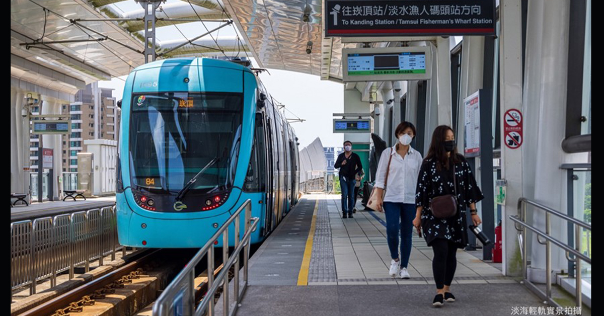 輕軌捷運與淡江大橋、淡北道路，都將成為淡海新市鎮最具行動力的大加值