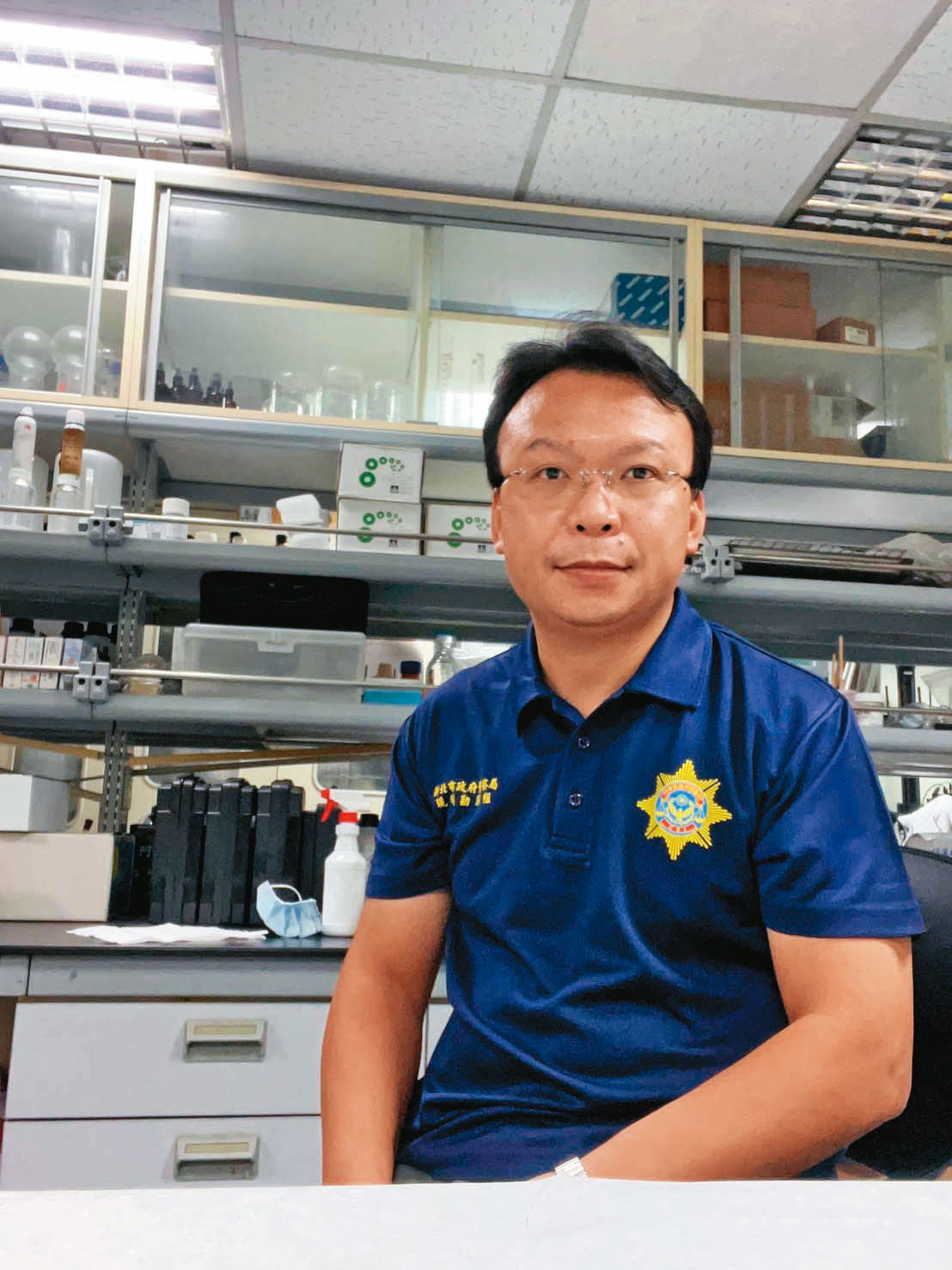 新北市警局刑事鑑識中心股長程志強回憶此案,記憶猶新。(程志強提供)