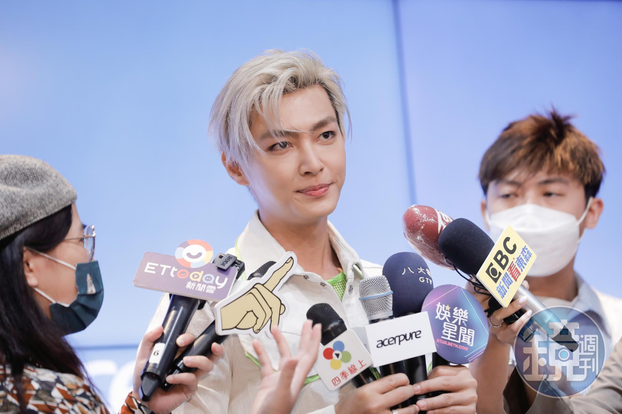 炎亞綸先知吳姍儒有孕「我有預感」。