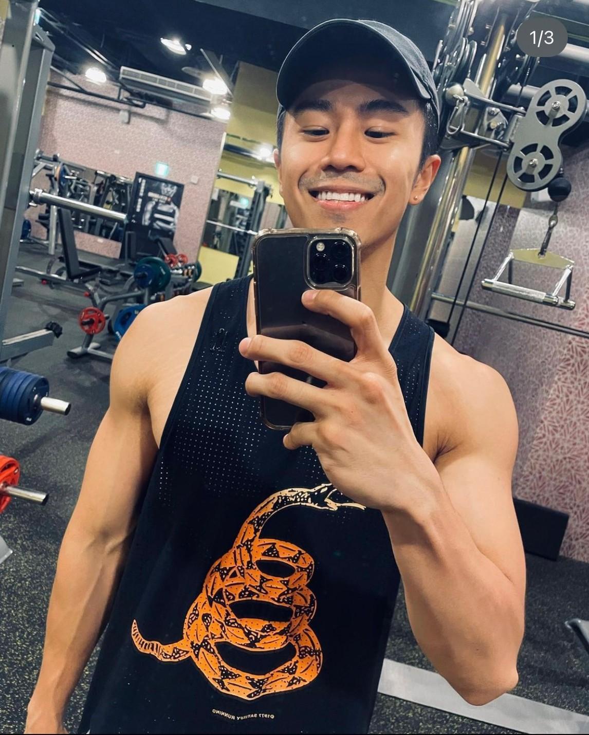 廖柏雅忙碌也沒忘了運動,維持好體能。(喜鵲娛樂提供)