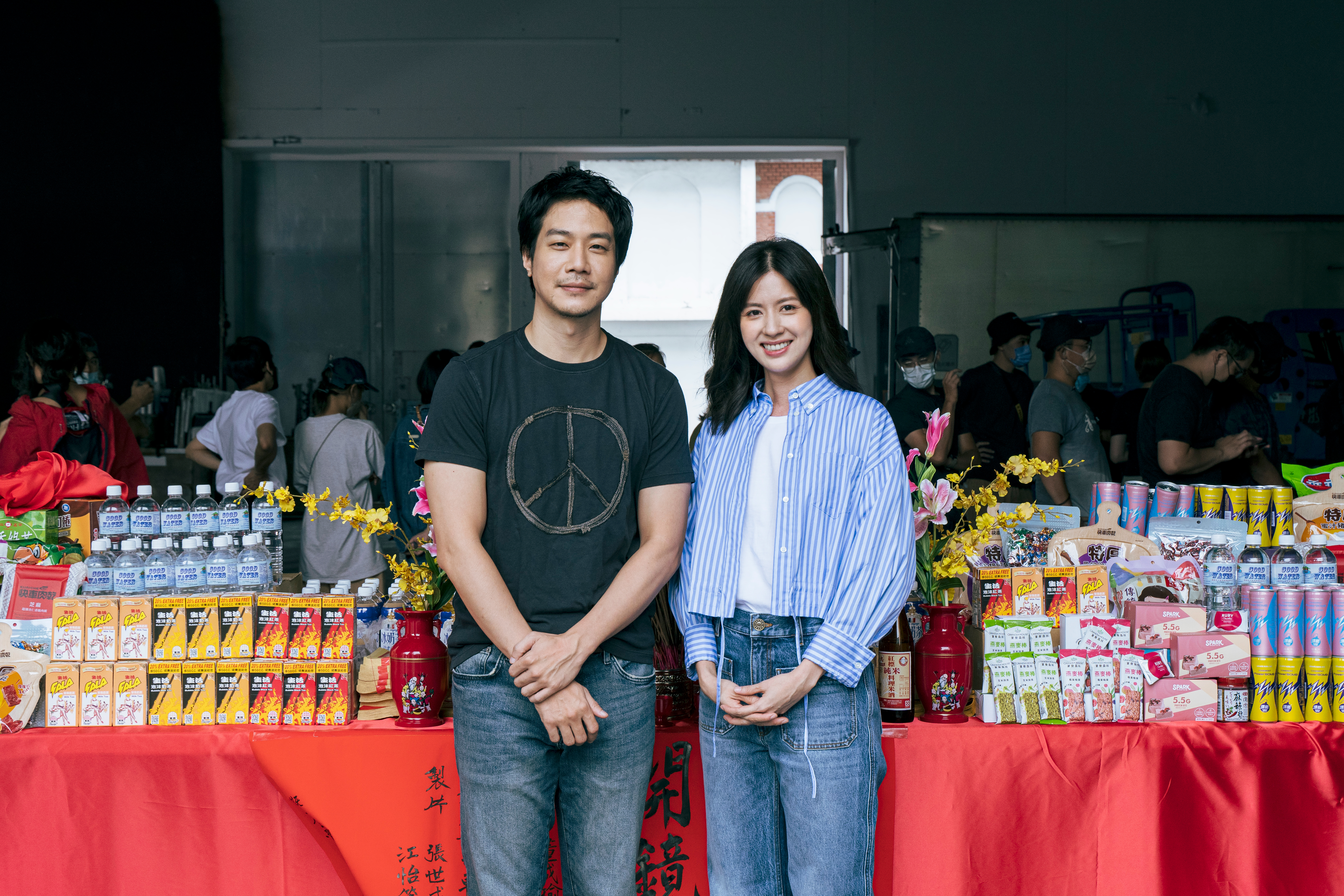 《死了一個娛樂女記者之後》薛仕凌、林予晞兩人對合作躍躍欲試。（鏡文學提供）