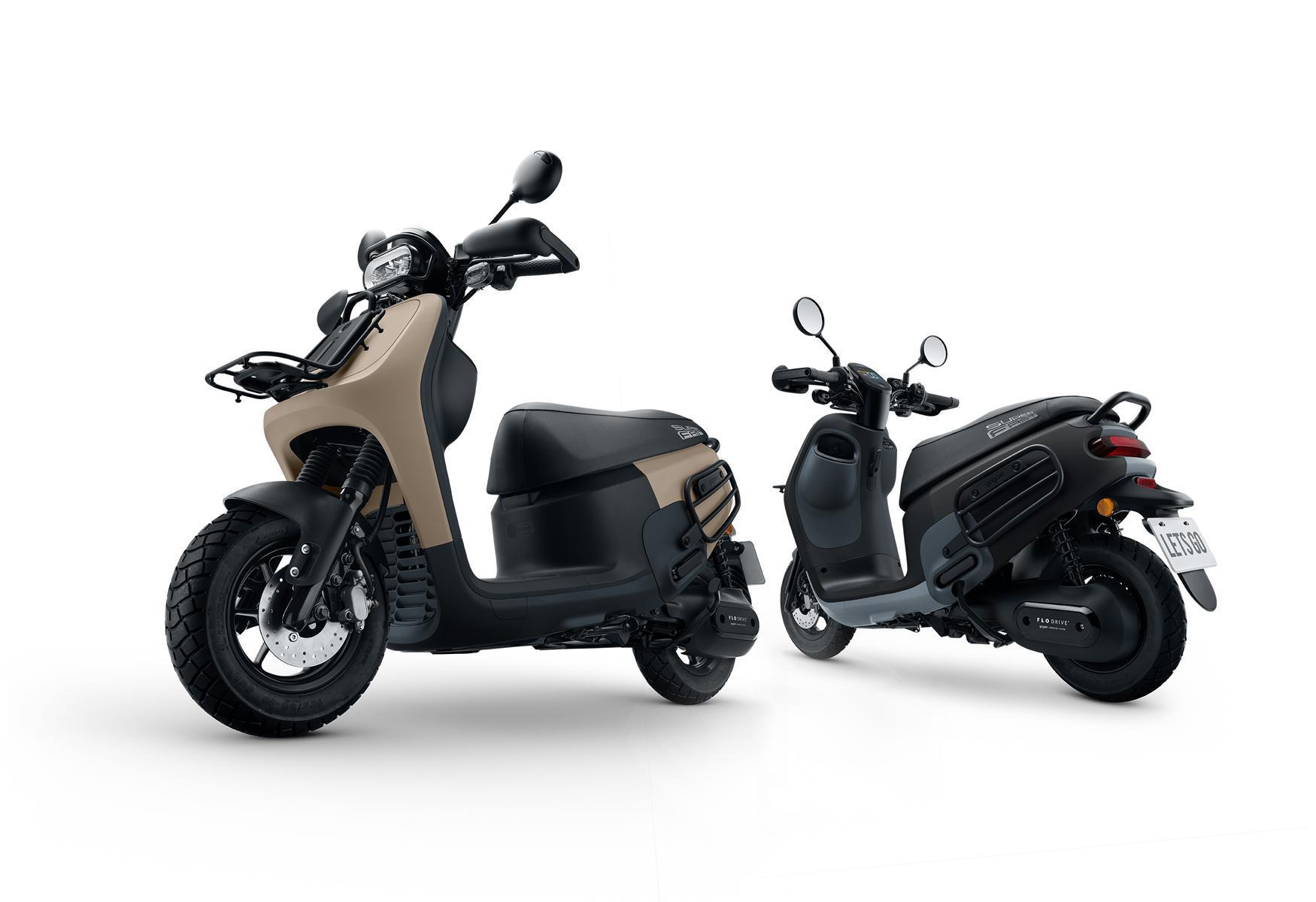 為了強化一眼瞬間的視覺感受，Gogoro VIVA MIX SUPERFAST ESC 野巡者提供「沙漠鷹」和「黑夜梟」兩種粗獷且低調的車色。