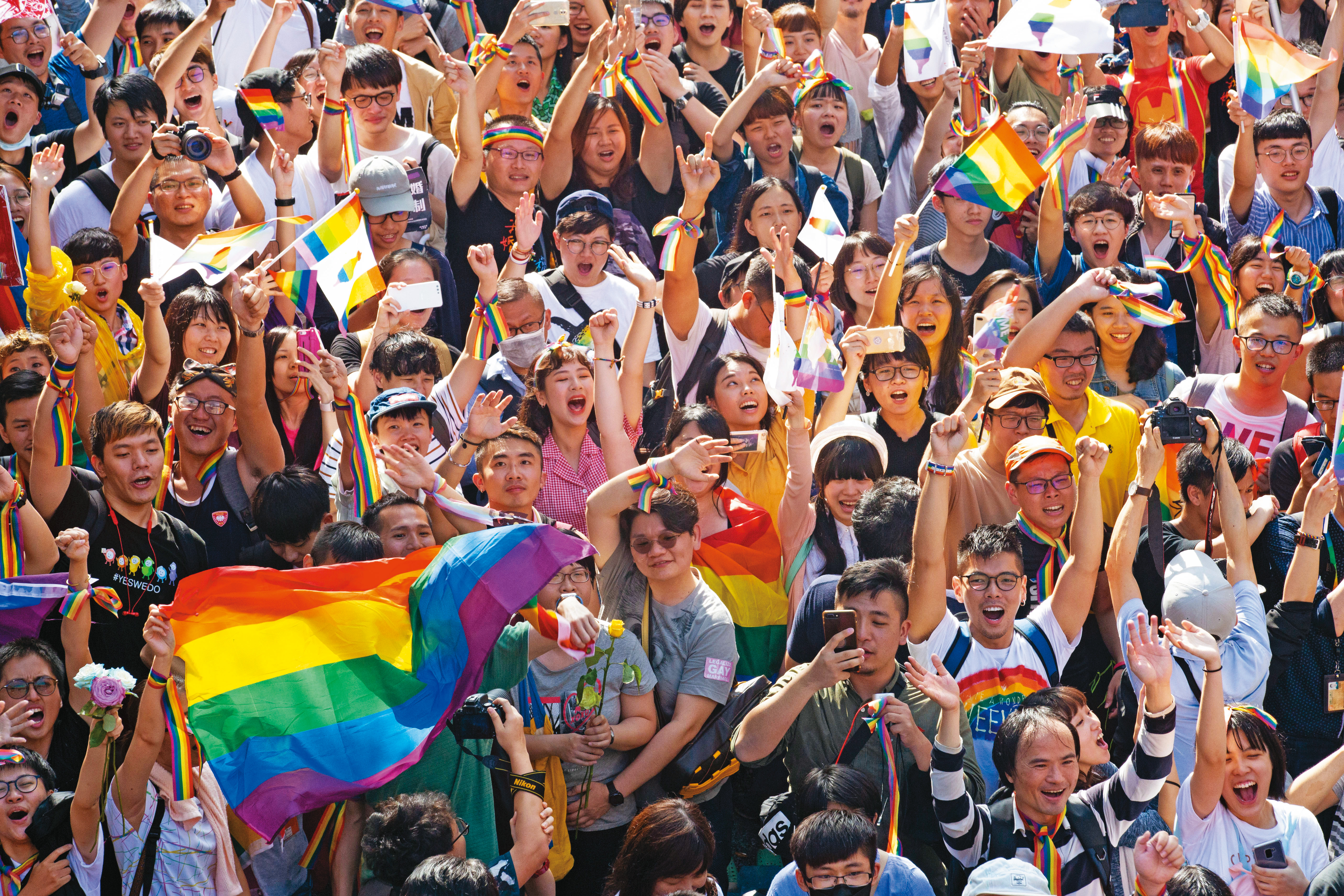 雖然因支持同婚法案遭質疑，但蔣萬安仍堅持己念，強調上任後會參加同志大遊行。