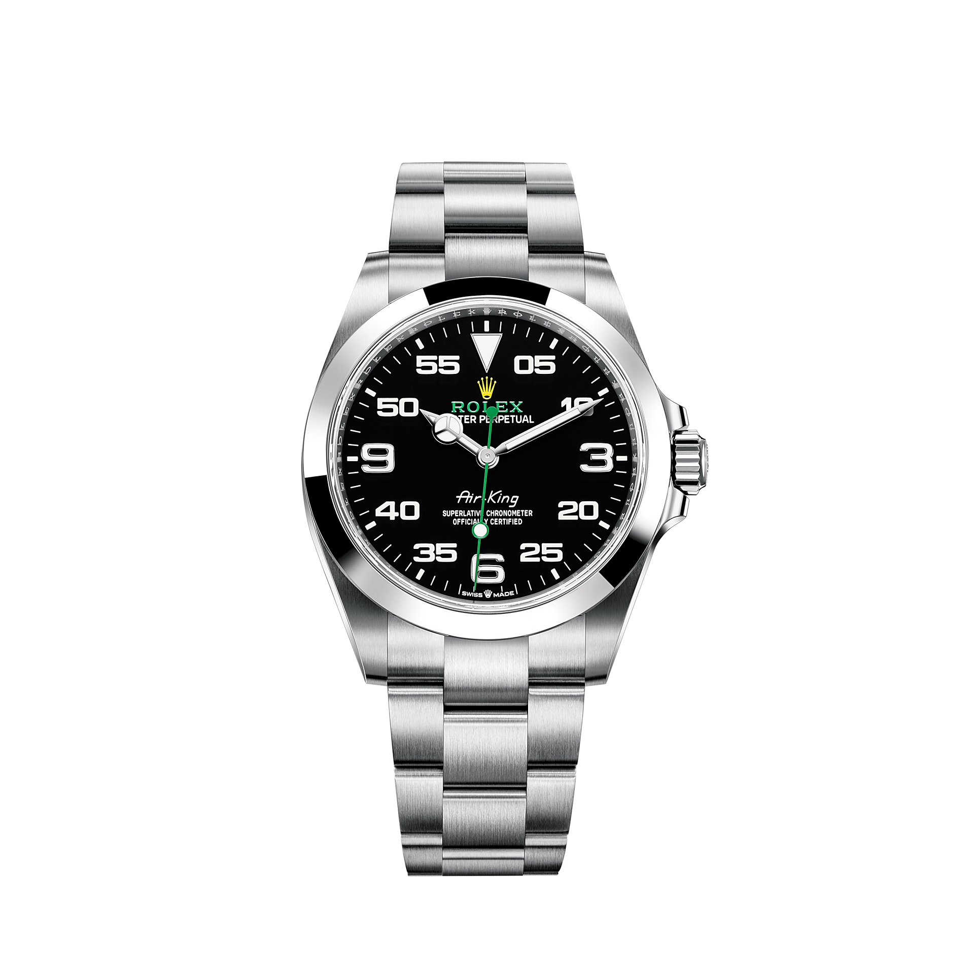 勞力士於2022年大改款的全新Air-King「空中霸王」Ref.126900錶款。