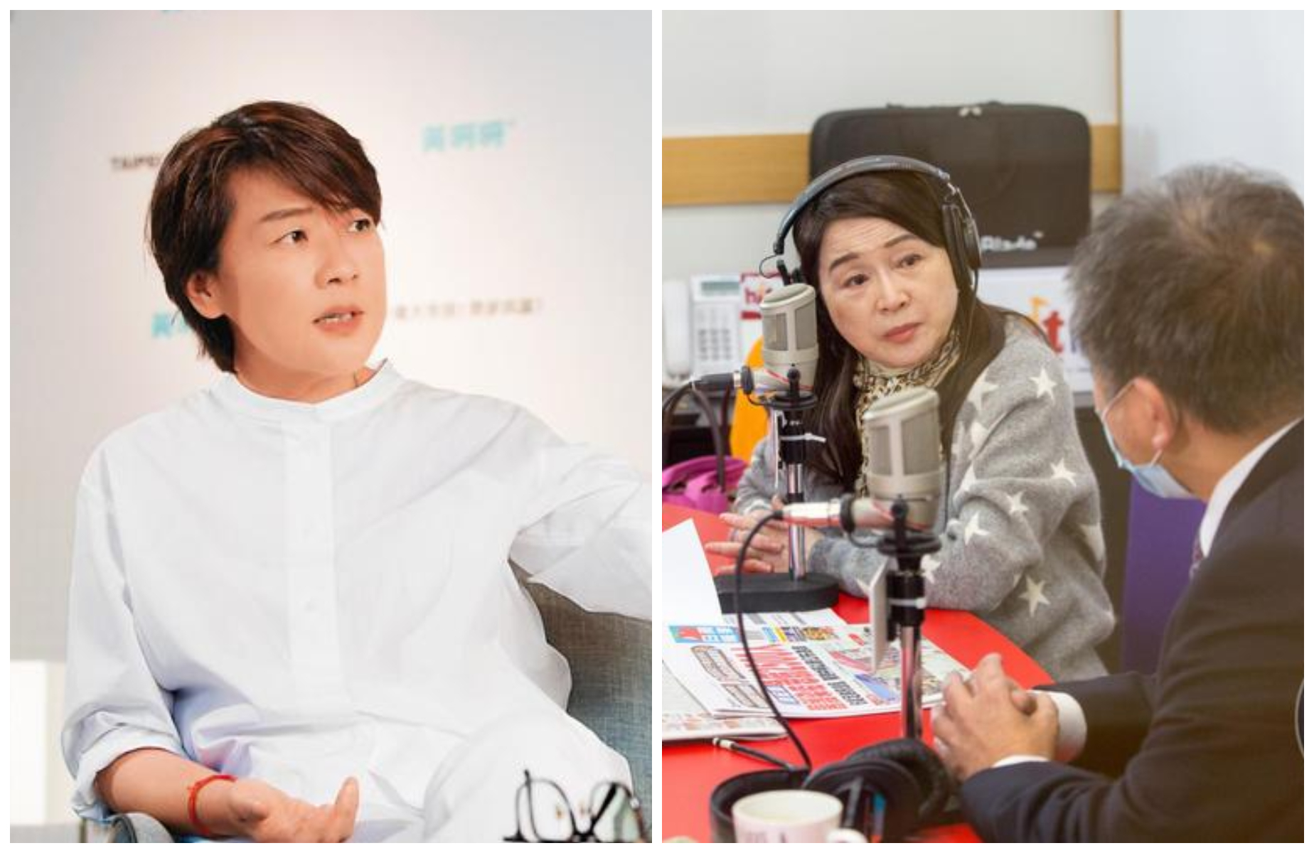 黃珊珊（左圖）痛批周玉蔻（右圖）嚴重踐踏第四權。（本刊資料照）