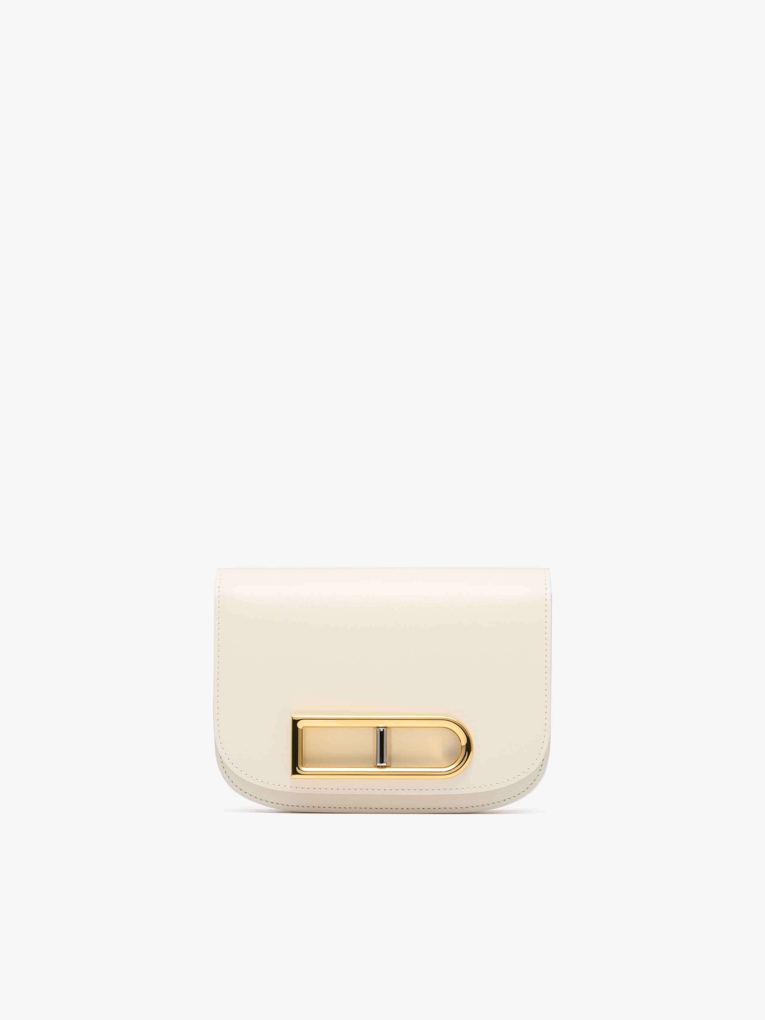 象牙白Lingot Small手袋。NT$130,200（美之心提供）