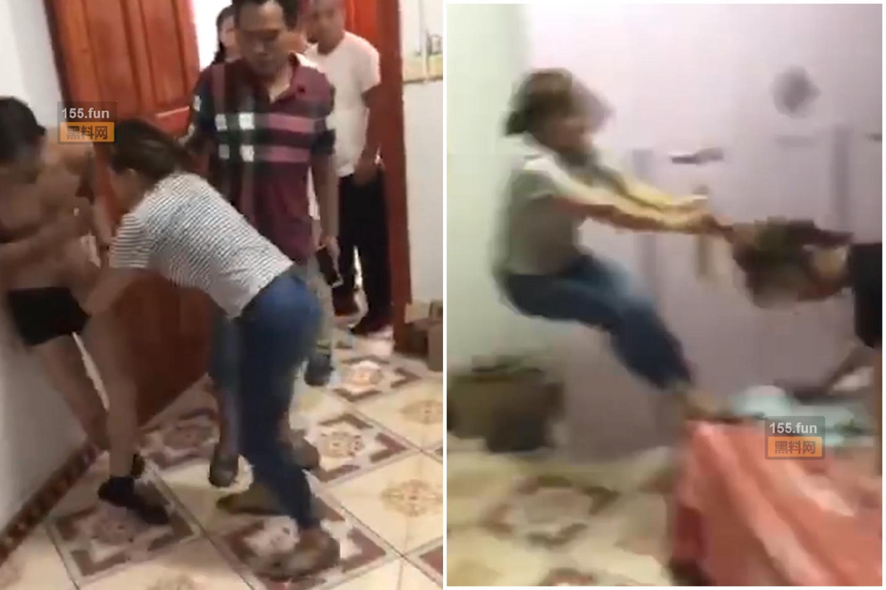 這正宮太猛!捉姦秒變「3P床戰」,手撕小三打爆出軌夫。(翻自《黑料不打烊》)