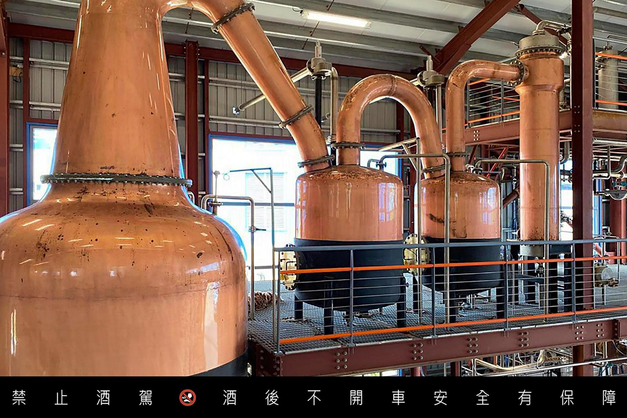 Renegade革命家蘭姆酒廠打造頂尖蒸餾器設備。 （大隆嘉禾提供）