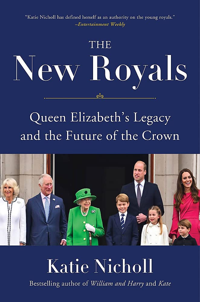 王室作家凱蒂尼科爾(Katie Nicholl)在新書《新王室》(The New Royals)中爆料王室八卦。(翻攝Amazon)