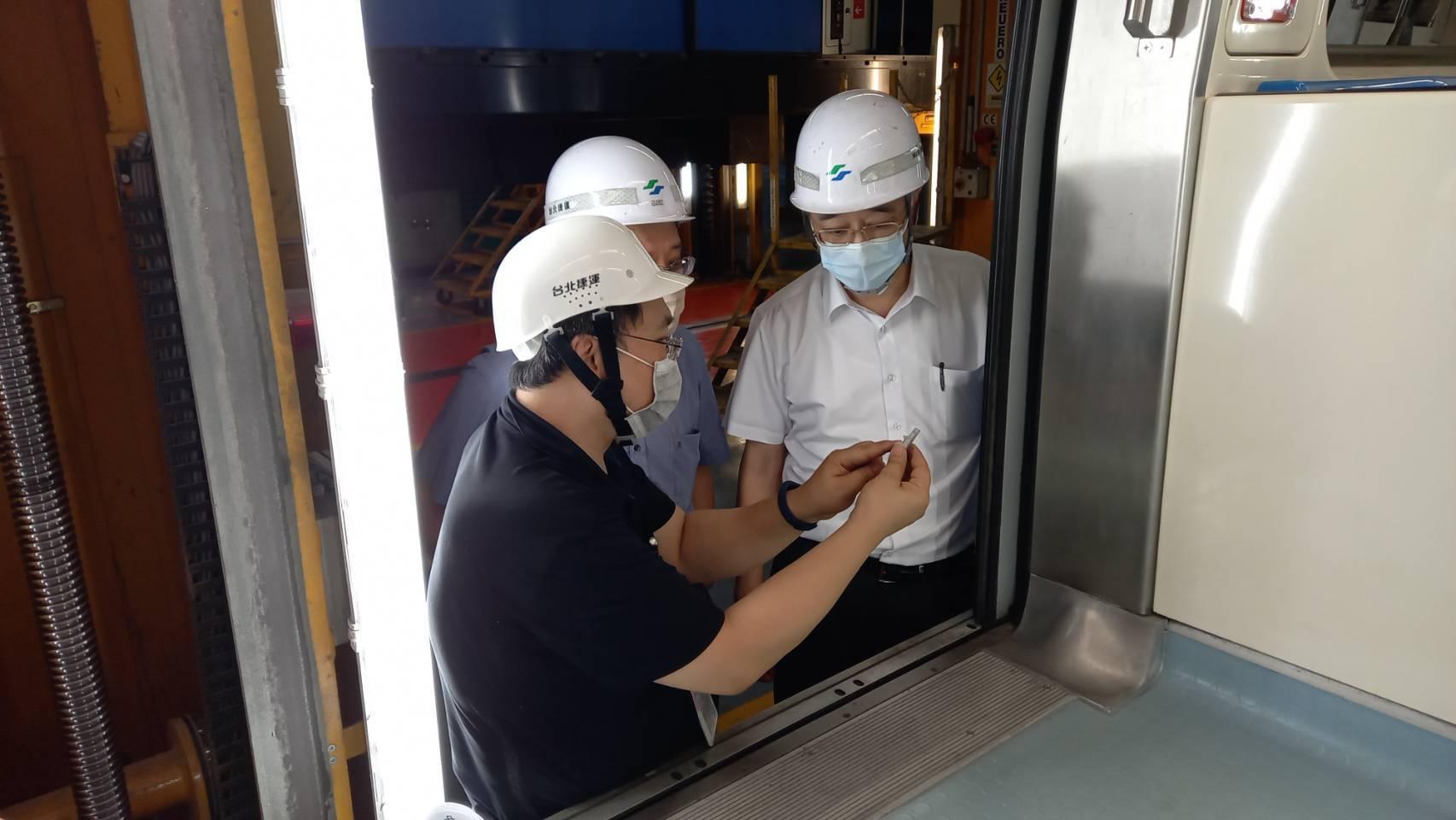 北捷表示，車輛處一級主管已進駐文湖線，現場督導精進計畫。（北捷提供）