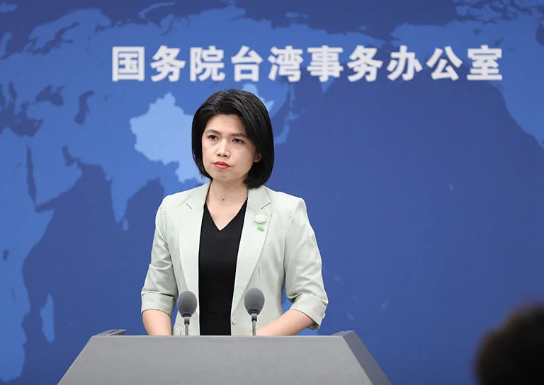 朱鳳蓮強調只有堅決遏制「台獨」，才能確保兩岸關係和平發展。（翻攝自國台辦官網）