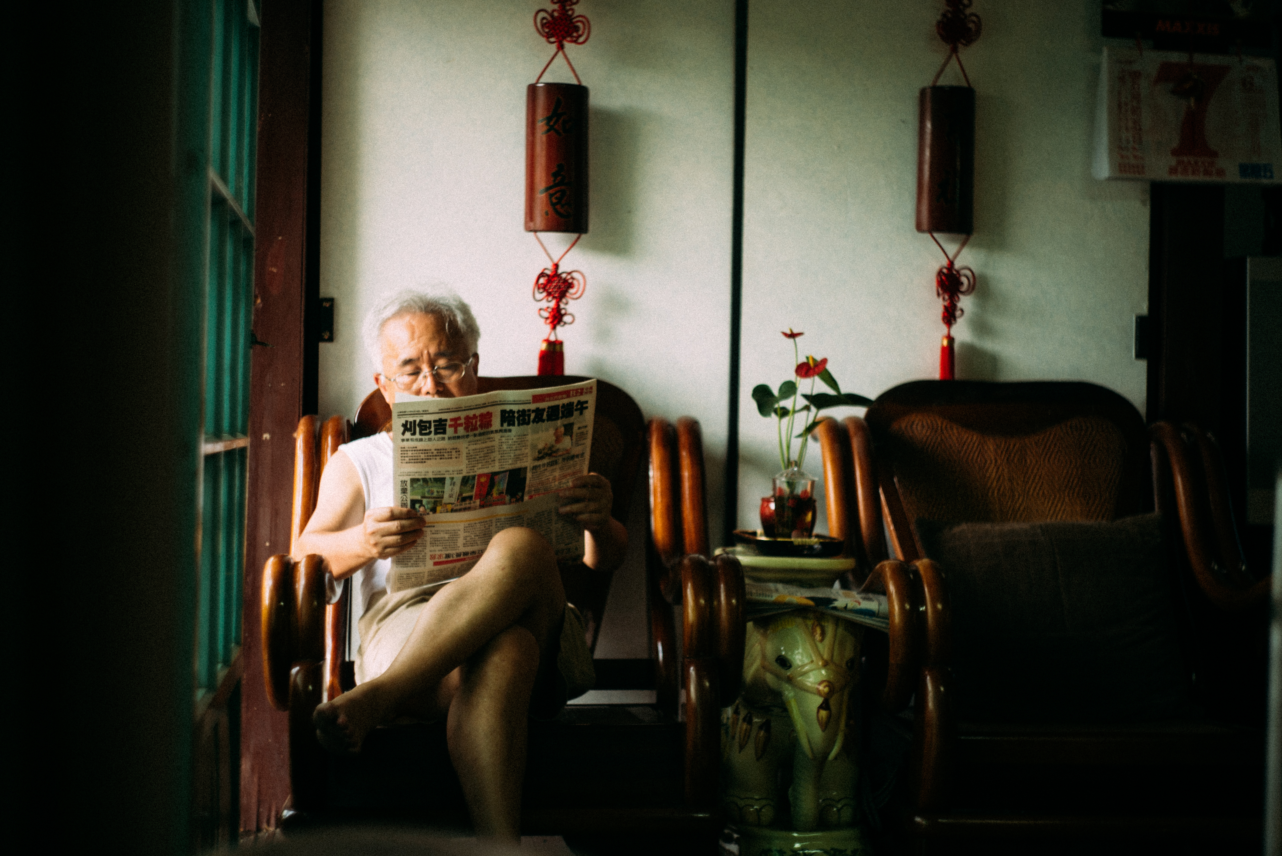 《舊家》以許智彥自己奶奶的視角描述夏日的午後，獲得2021日本Beyond the Frame影展最佳VR大賞。（雲門提供）