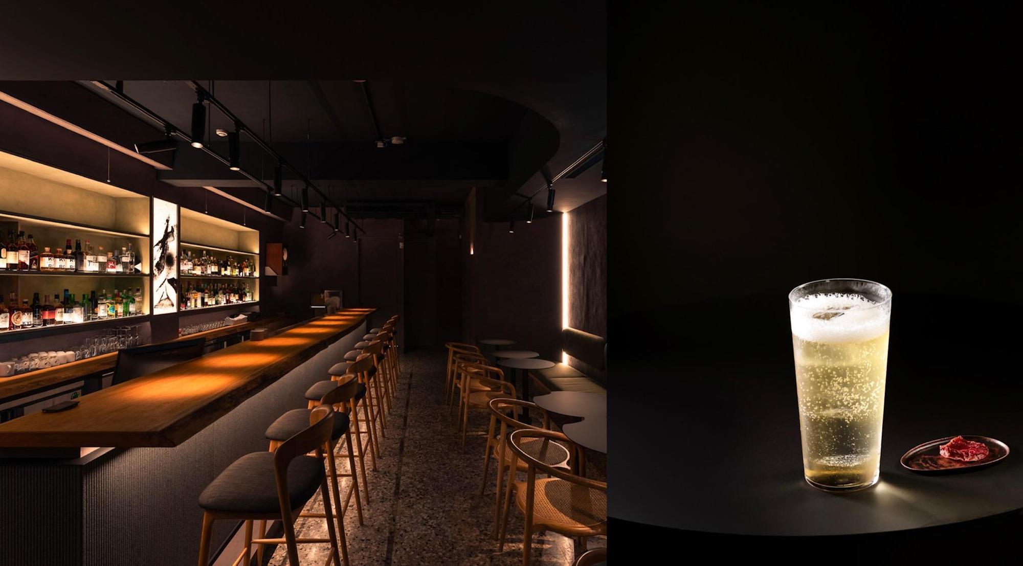 匯集許多設計人巧思的「BAR PINE 松」無論是空間或調酒都帶有東方氣息。（BAR PINE 松提供）