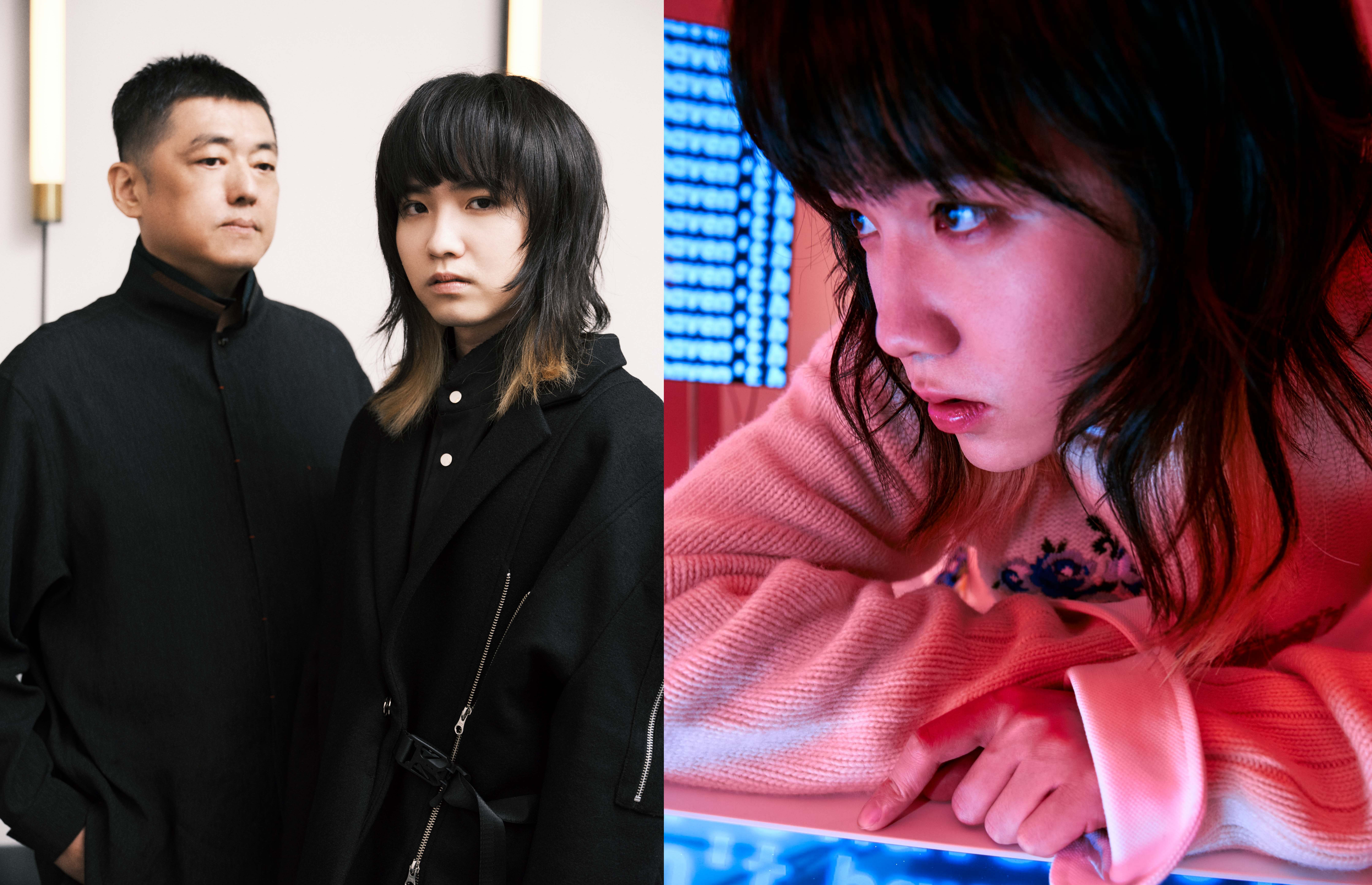 林強與持修合作創作〈時尚！〉，是兩代創作人激出的電音火花。（ Vogue提供）