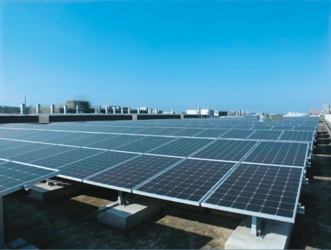 矽品的低碳經濟從節能與投資綠電、廢棄物循環經濟等,多管齊下。(矽品精密工業提供)