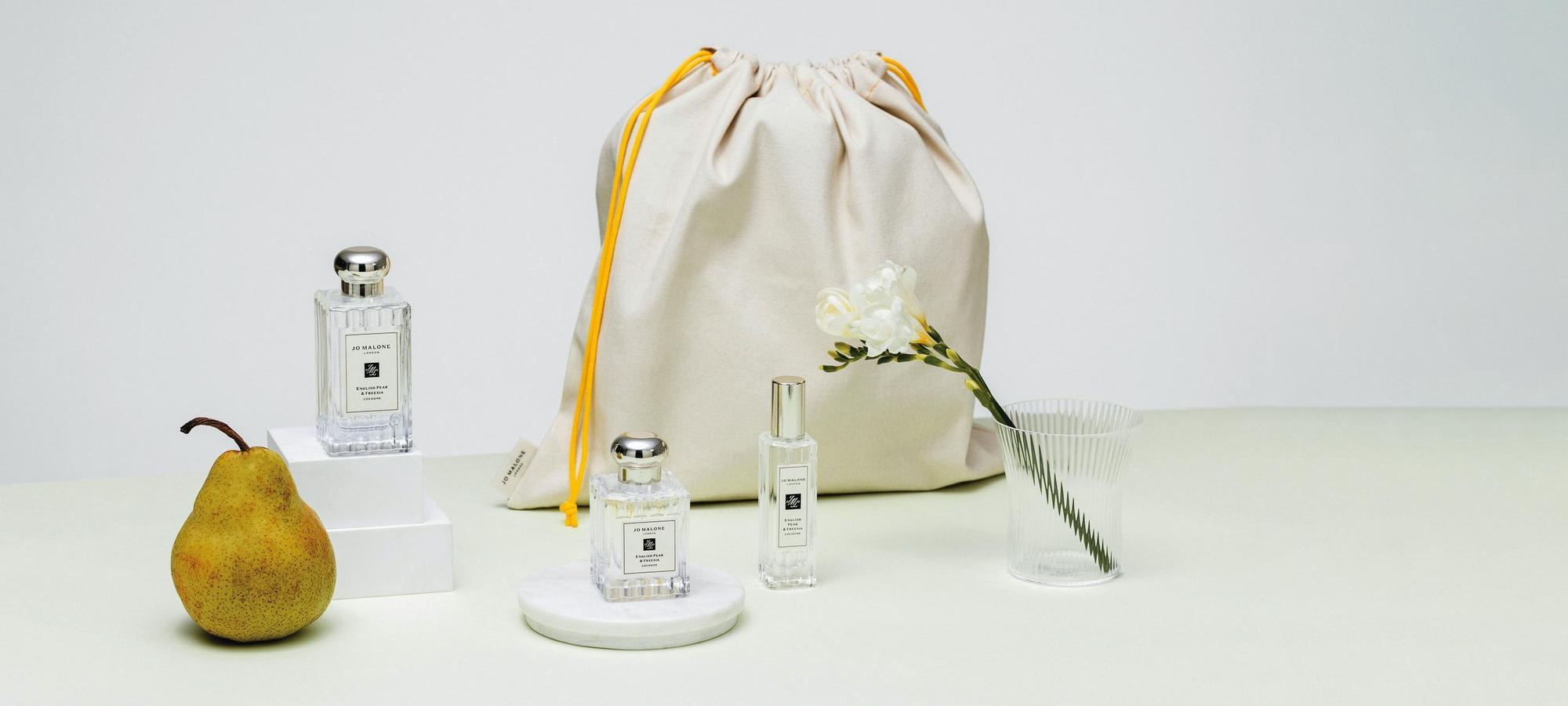 英國梨與小蒼蘭香水 全新年度限定款 30ml NT$2,600、50ml NT$3,750、100ml NT$5,350。(Jo Malone London提供)