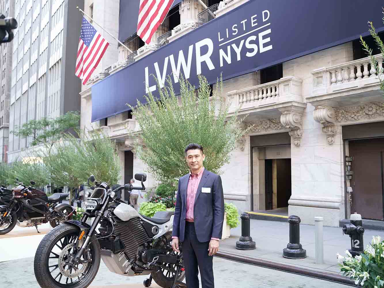 【美國上市】紐約證交所掛牌　KYMCO攜手LiveWire佈局電動二輪