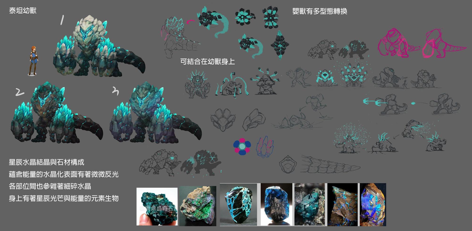 《Asterigos：失落迷城》在遊戲細節的設定相當嚴謹，開發過程中收集許多素材資料參考。（艾可米遊戲提供）。