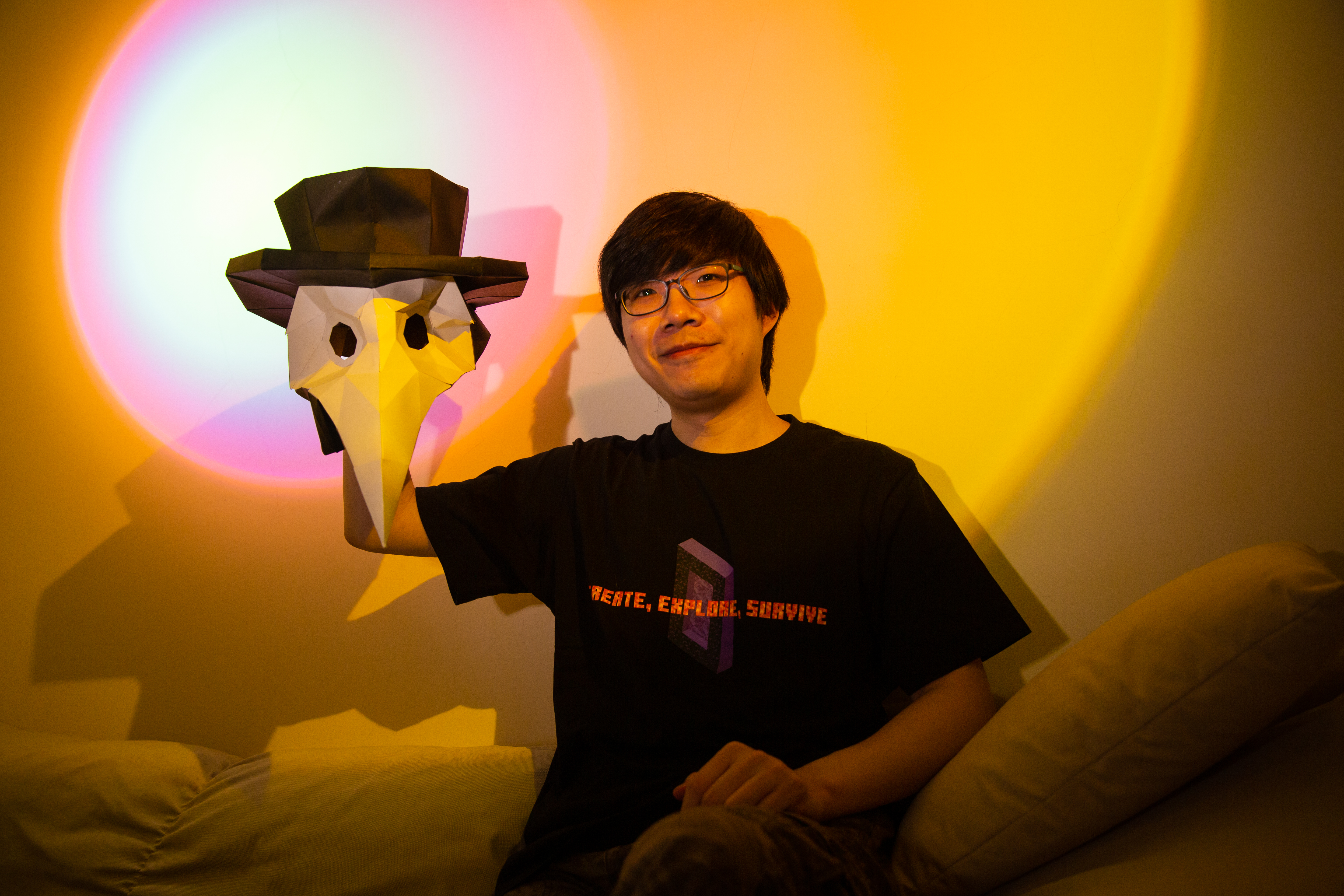 李沐恩為了做動作遊戲自學UE4。
