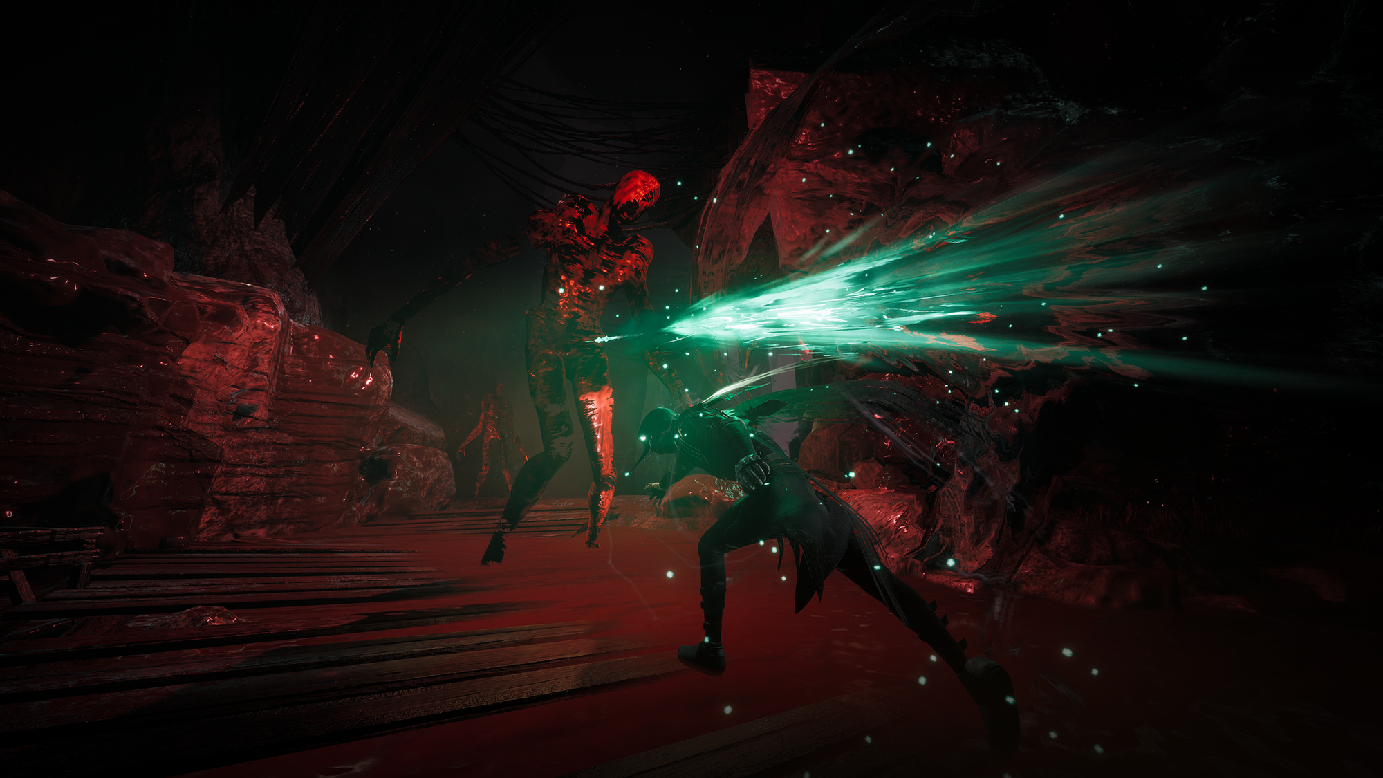《記憶邊境》使用UE4打造出流暢的戰鬥。（極度邊緣工作室提供）