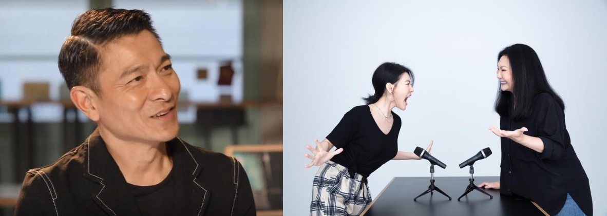 劉德華寵粉，曾為S媽涮肉。讓小S直呼輸了。（左：LiTV、世銓提供；右：金星提供）