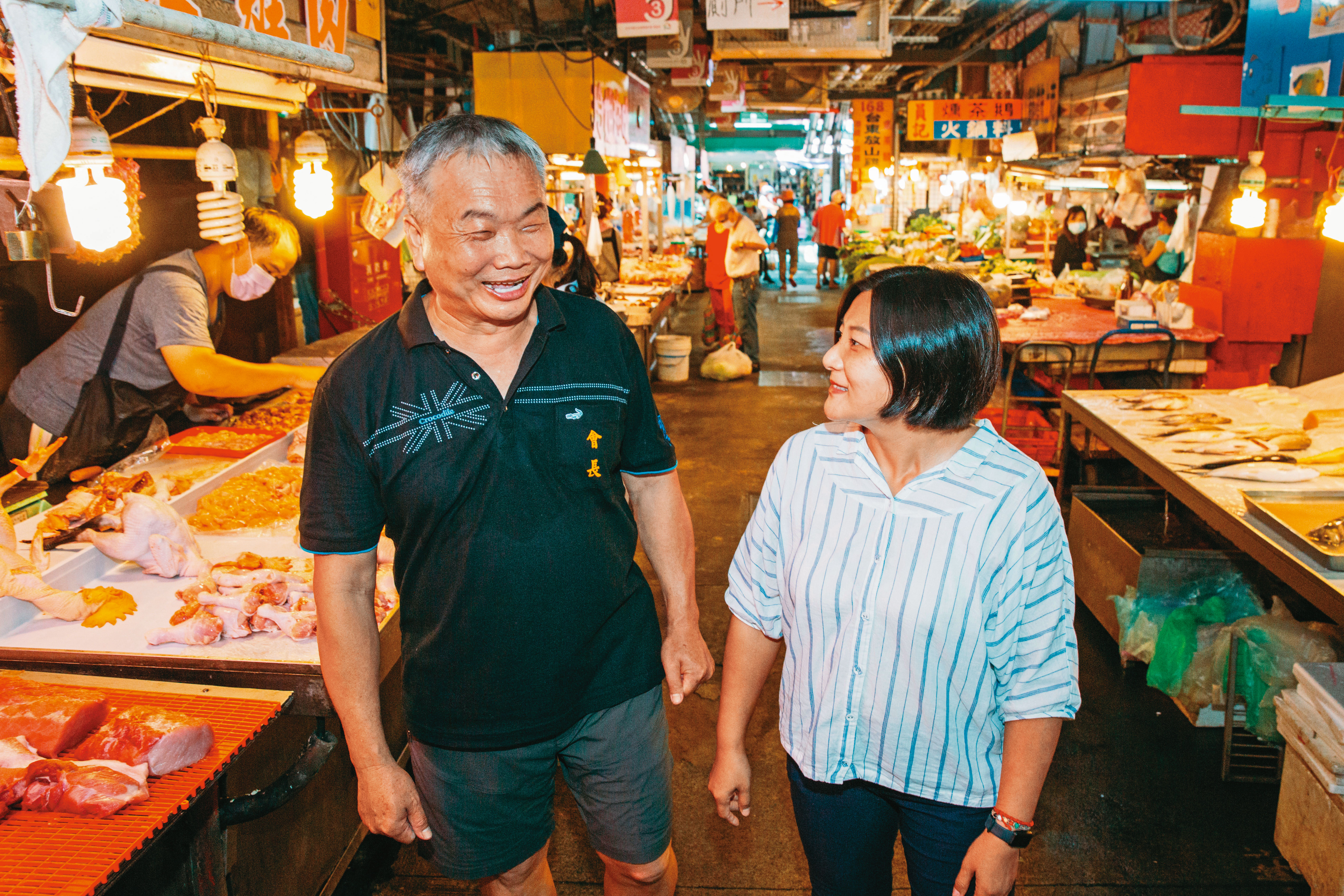 在地人帶逛將滿百歲的第三市場。