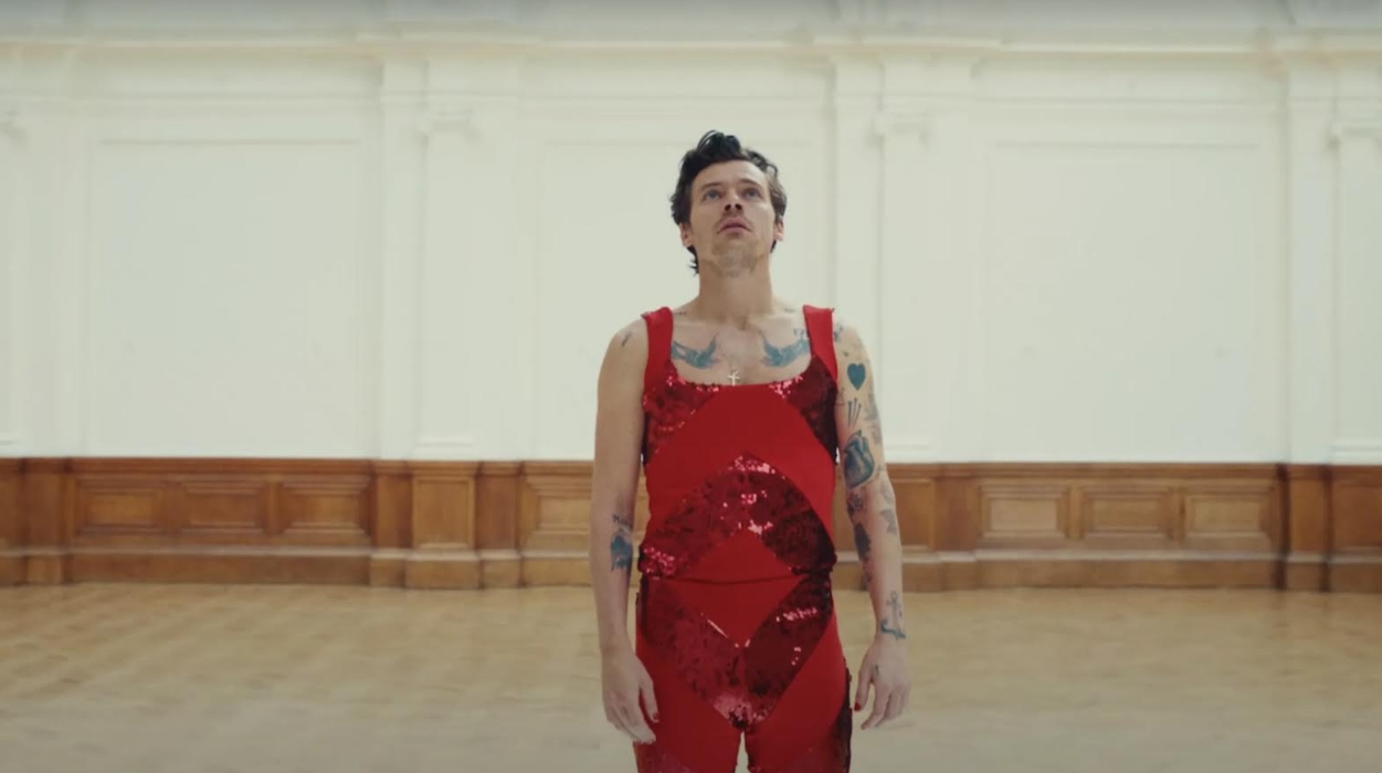 Harry Styles的〈As it Was〉在Spotify的串流收聽次數已超過5.4億次。（網路圖片）